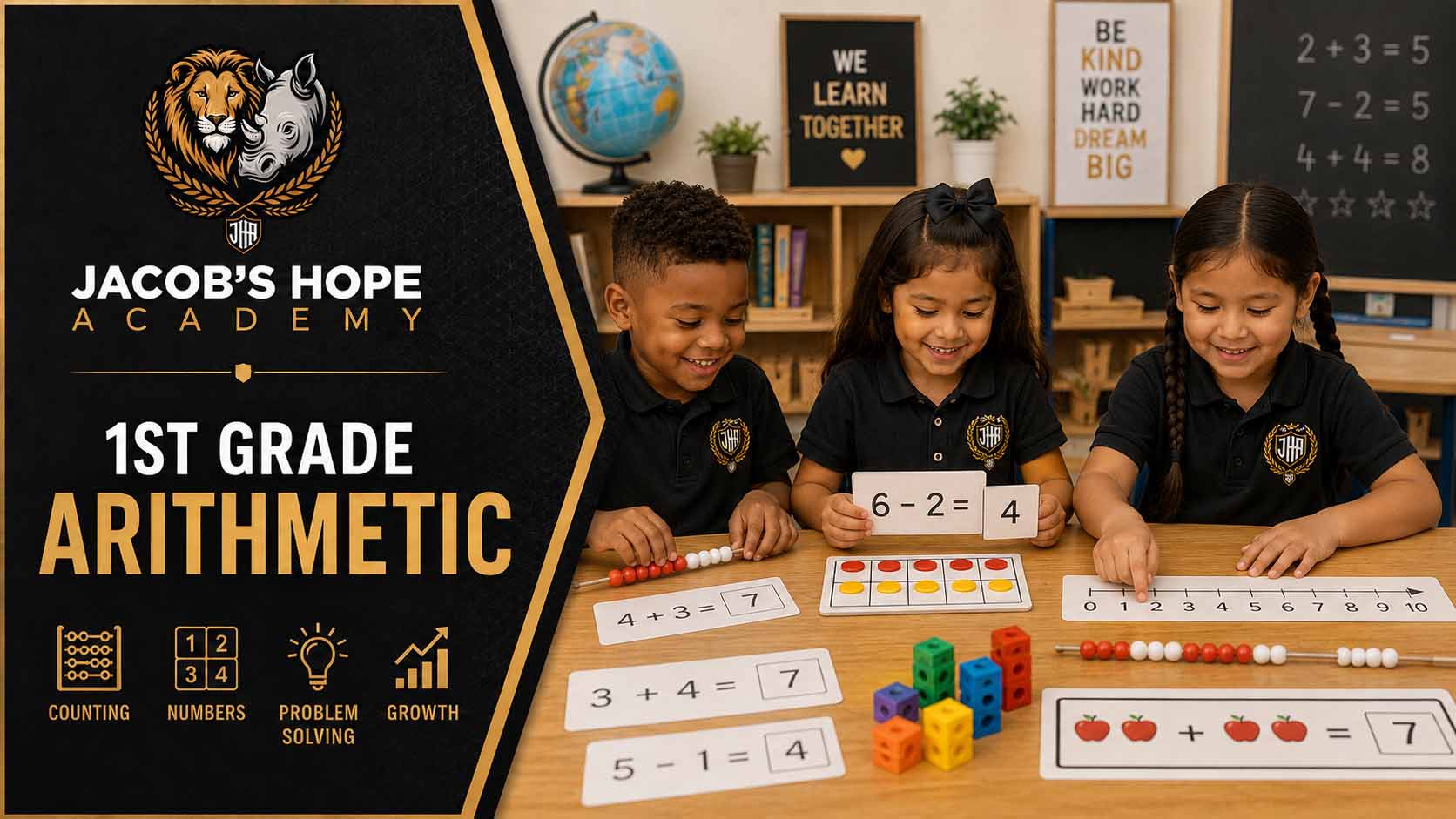 JHA | 1st Grade | Arithmetic