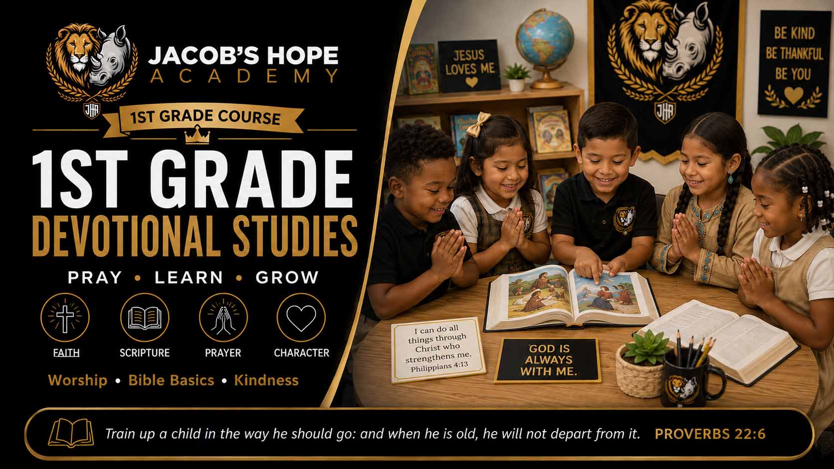 JHA | 1st Grade | Devotional Studies