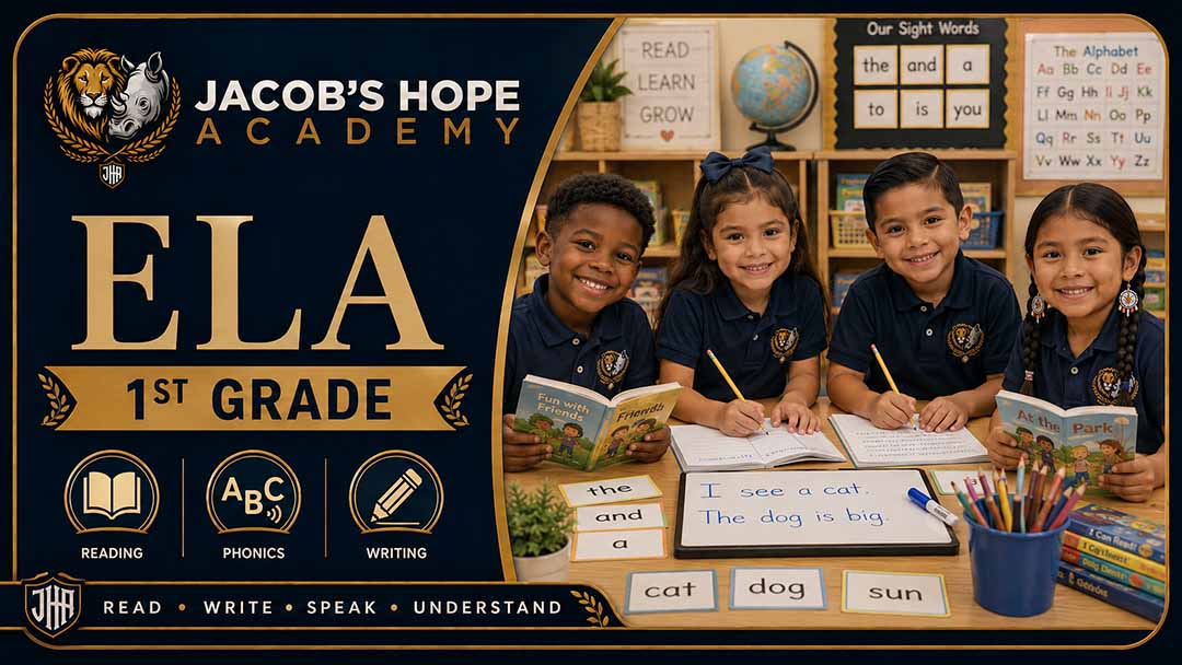 JHA | 1st Grade | ELA