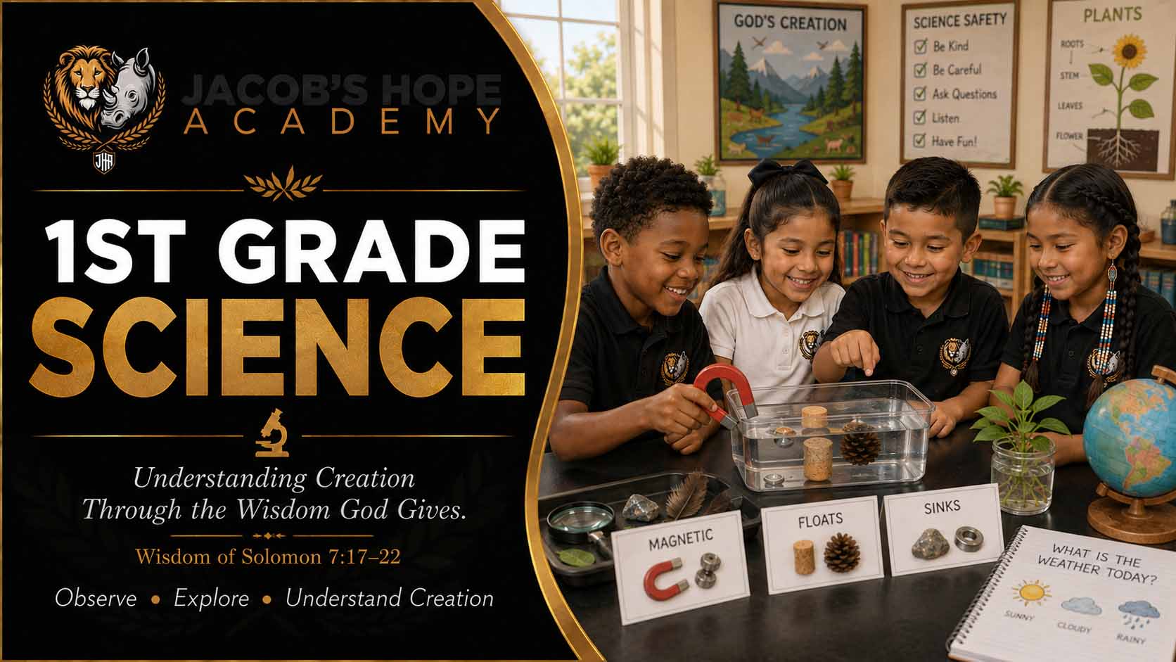 JHA | 1st Grade | Science