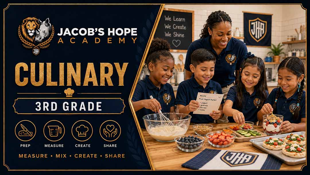 JHA | 3rd Grade | Culinary