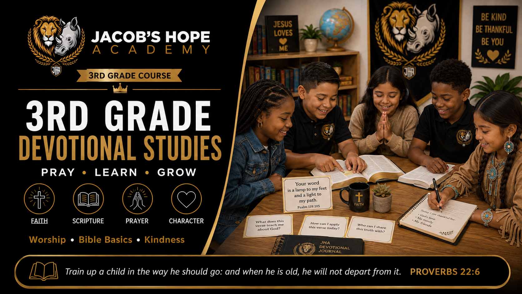 JHA | 3rd Grade | Devotional Studies