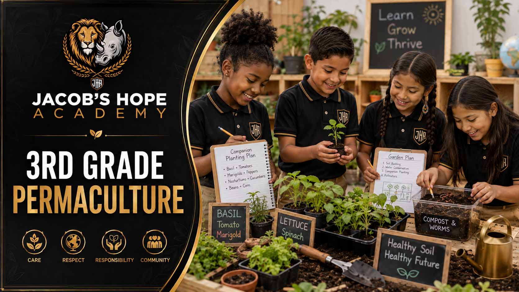 JHA | 3rd Grade | Permaculture