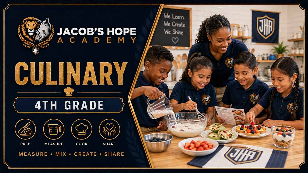 JHA | 4th Grade | Culinary