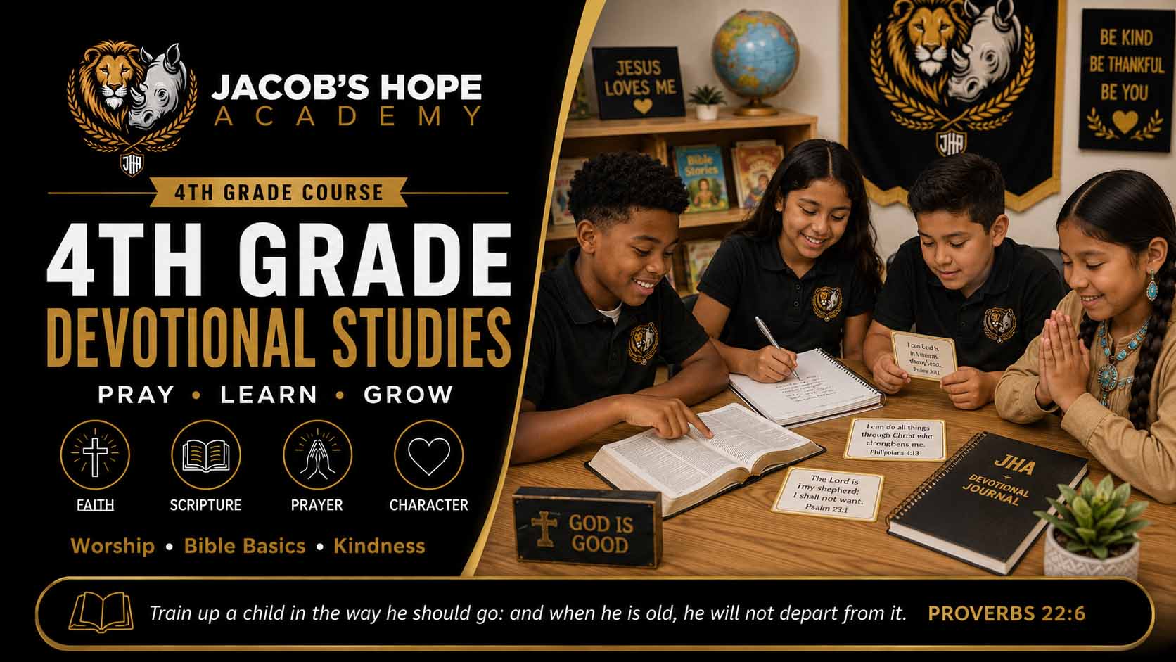 JHA | 4th Grade | Devotional Studies