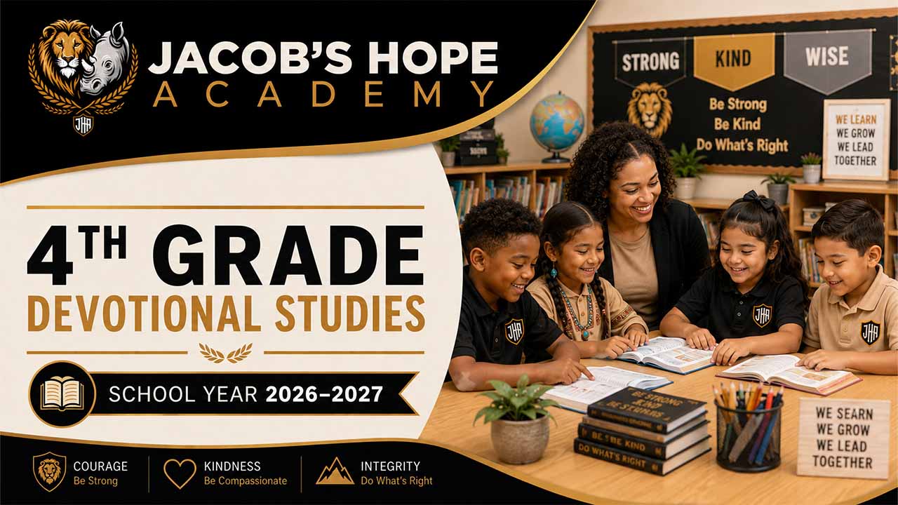JHA | 4th Grade | Devotional Studies