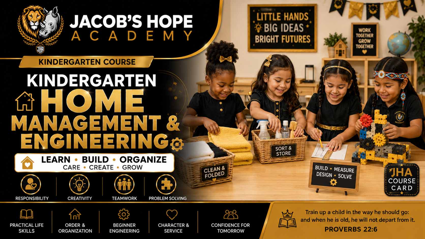 JHA | Kindergarten | Home Management & Engineering