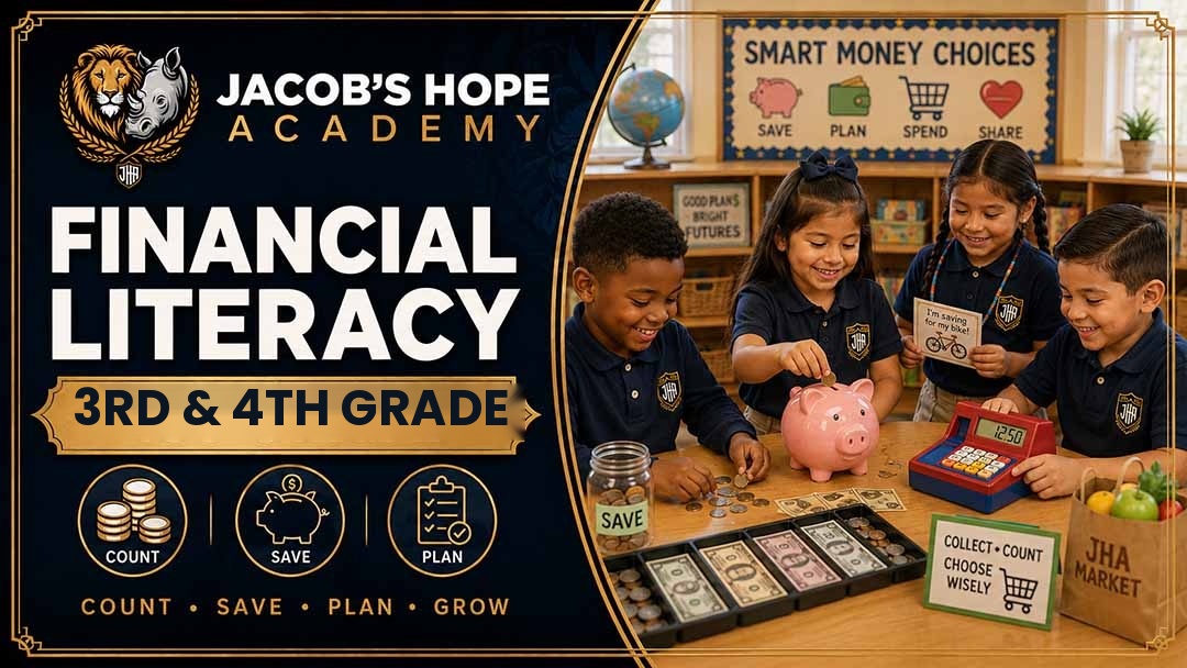 JHA | 3rd & 4th Grade | Financial Literacy